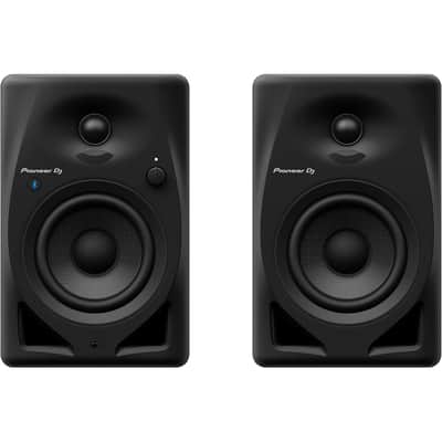 Pioneer DJ DM-40D-BT 4” Desktop Active Monitor Speaker with Bluetooth - Black image 1