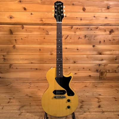 Epiphone Les Paul Junior Electric Guitar - TV Yellow image 2