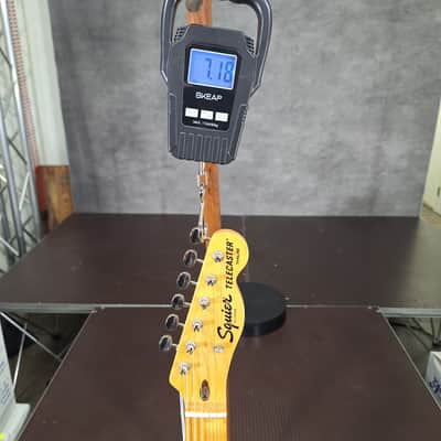 Squier Classic Vibe '70s Telecaster Thinline 2026 Natural weighs 7.18 pounds image 8