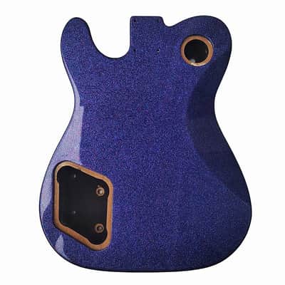 Blue 2 Piece Alder Telecaster Tele HH Style Guitar Body image 3