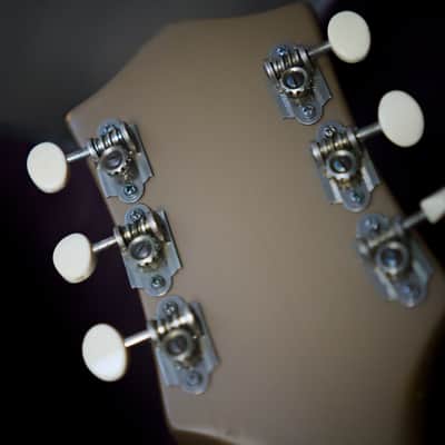 Holy Grail Vintage 1956 Gretsch Jaguar Tan 6184 Electromatic Corvette Hollowbody image 16