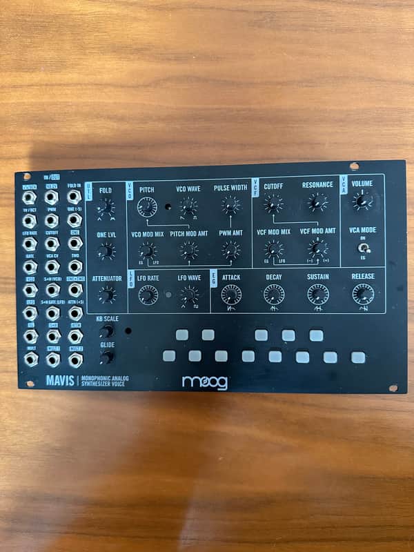 Moog Mavis Monophonic Analog Synthesizer Voice 2022 - Present - Black image 1