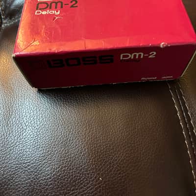 Boss DM-2 Delay (Black Label) 1981 - 1984 - Pink image 3