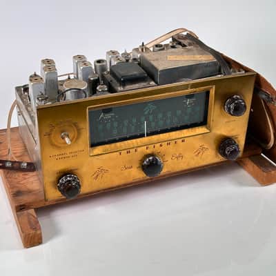 The Fisher Series Eighty Model 80-T AM/FM Tube Tuner Preamplifier image 3