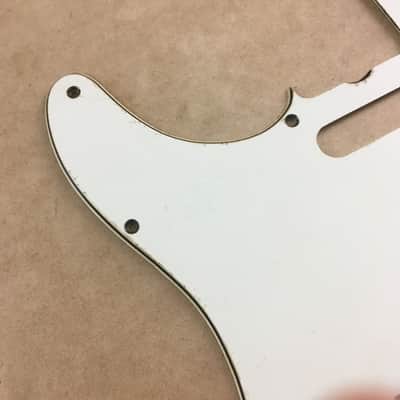 3Ply Lefty Tele Vintage Reissue Fender Guitar Pickguard Natural Aged Relic Telecaster ‘62 image 8