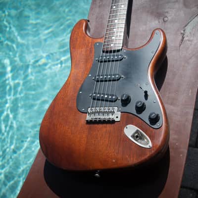 Vintage  & RARE 1979 Greco Super Sound Stratocaster - All Mahogany Construction -Made In Japan image 4