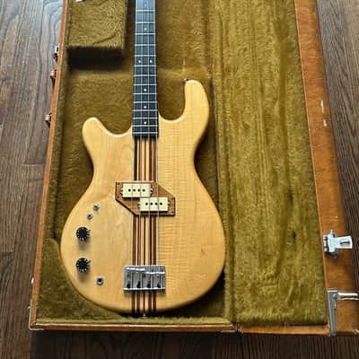 RARE! 1979 Kramer DMZ 4001 LEFTY - Natural w/ OHSC image 20