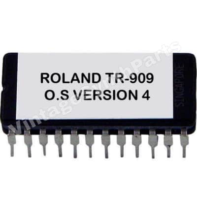 Roland tr-909 OS 4.0 EPROM Rom Firmware Upgrade Update Kit [MIDI timing Fix]
