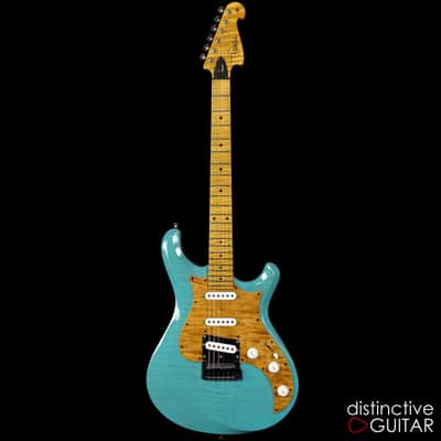 Knaggs Severn Trem SSS - Trans Turquoise Tier 2 image 7