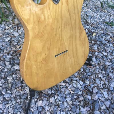 Vintage 1996 Fender Thinline Telecaster Natural Semi Hollow Custom Build NOS Relic Wide Ranges Featherweight 6.1 lb image 13