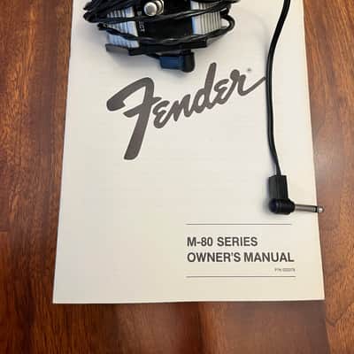 Fender M-80 2-Channel 80-Watt 1x12" Solid State Guitar Combo 1989 - 1994 - Grey Carpet image 6