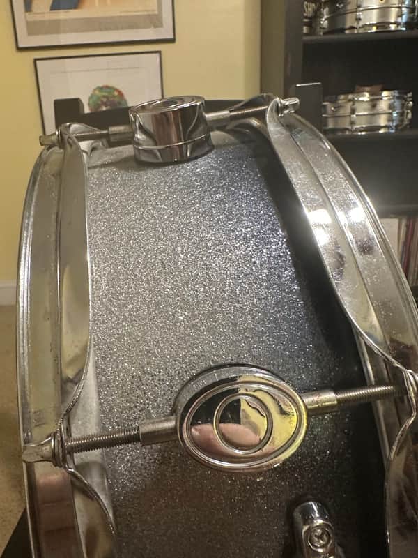 PDP 5x14 All Maple X7 Series 2010’s - Gray/Silver Sparkle Fade image 1