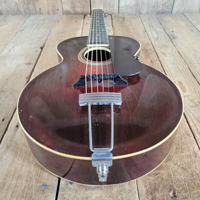 Gibson  L-3 1920 Acoustic Archtop Non-Original Tailpiece w/ Chipboard Case - Sunburst image 8