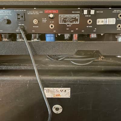 Ampeg V-4 100-Watt Guitar Head with Reverb 1970 - 1980 - Black image 3