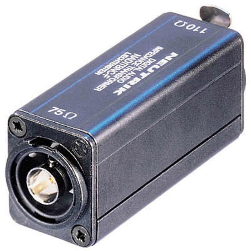 Neutrik NADITBNC-F AES/EBU 3 Pin XLR Female Impedance Transformer image 1