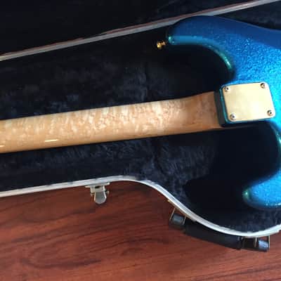Fender Custom Shop Stratocaster Lenny Kravitz owned and played Late 90’s  - Blue sparkle image 15