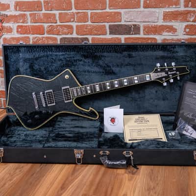 Ibanez Custom Shop Iceman PS3CM Paul Stanley Signature Black Cracked Mirror 2023 w/OHSC image 2