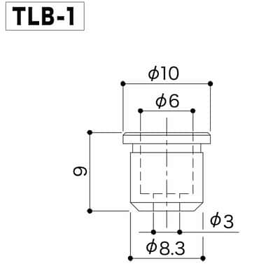 NEW (6) Gotoh TLB-1 String Body Ferrules for Fender Telecaster/Tele, AGED NICKEL image 2