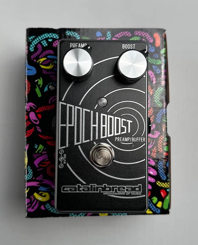 Catalinbread Epoch Boost Preamp/Buffer 2021 - Present - Black