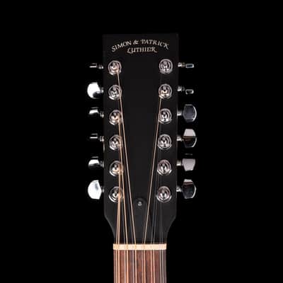Pre-Owned Simon And Patrick Luthier Woodland Cedar 12-String Acoustic With Gig Bag image 12