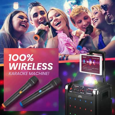 KaraoKing G100 Karaoke System 2021 Black image 2