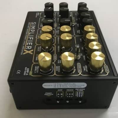 DSM & Humboldt Electronics Simplifier X Zero Watt Reverb Stereo/Dual Amplifier Pedal w/ Original box & paperwork image 5