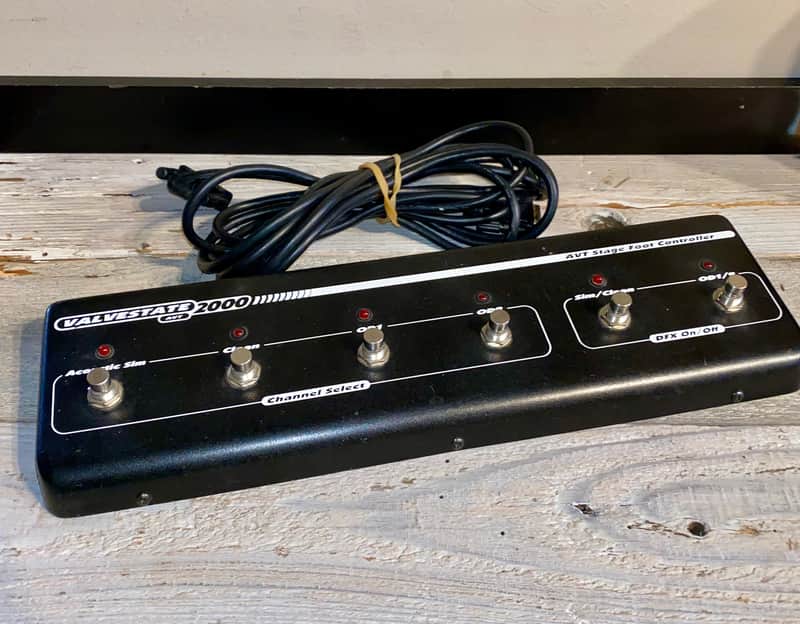 Marshall Valvestate 2000 AVT Pedal 6 Button Foot Switch, Floor