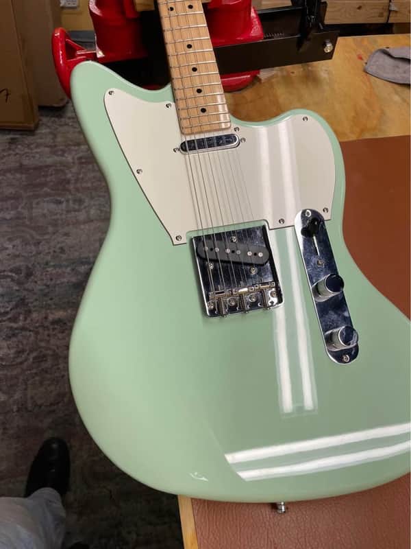 Squier Paranormal Offset Telecaster 2020 - Surf Green image 1