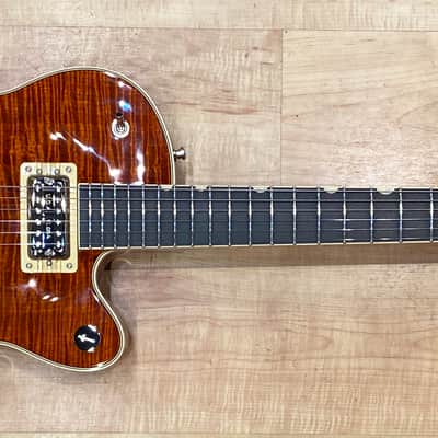 Gretsch G6659TFM Players Edition Broadkaster Jr. Center Block Single-Cut - Bourbon Stain image 2