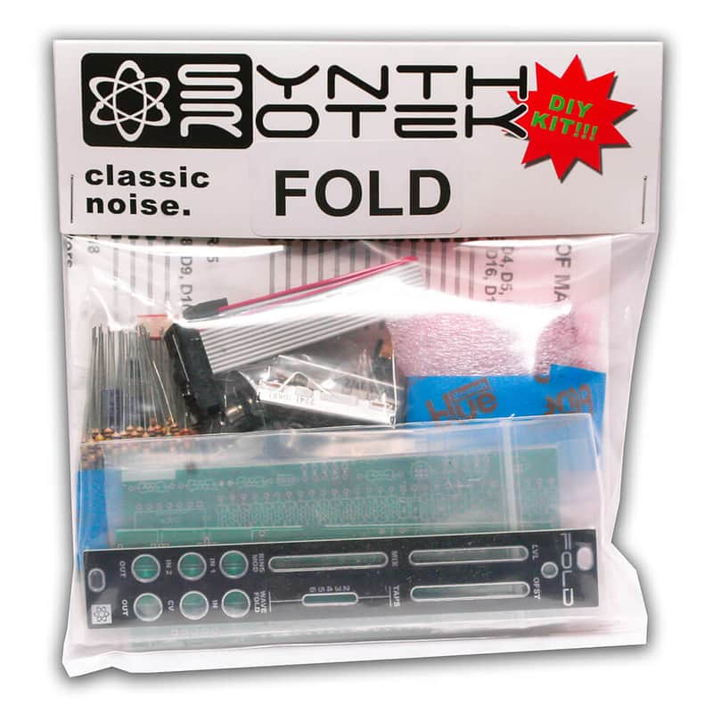 Synthrotek FOLD DIY Kit - Wavefolder / Ring Mod Eurorack Module image 1