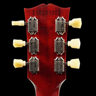 Les Paul Standard 50s Figured Top, Dirty Lemon Burst - Cherry Back Bild 6