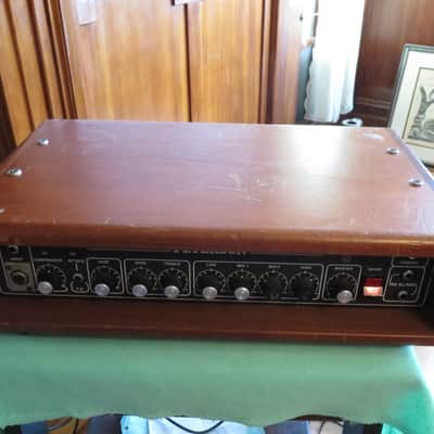 vintage UK 1990's Peterson bass amp head P150 jazz amplifier portable 150 watts for acoustic or electric bass image 3
