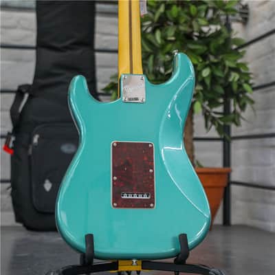 FENDER American Professional Classic Stratocaster Faded Sherwood Green Metallic image 2