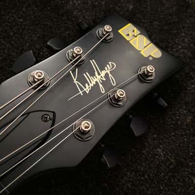 ESP Eclipse Kelly Hayes Signature - Kiso Custom Shop 2003 - Black Satin - EXCELLENT condition + CASE - RARE!!! image 11