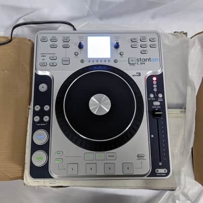 Stanton C.314 DJ Tabletop CD Player With Mp3 Playback Mixer Turntable - Working in Orig. Box image 5