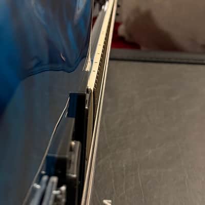 B.C. Rich Custom Shop ASM1 Archtop 2003 - Trans Blue Gloss image 11