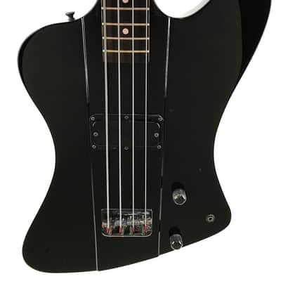 Greco Thunder Bird Bass, Black, 1987, Made In Japan, HUGE LOW END image 1