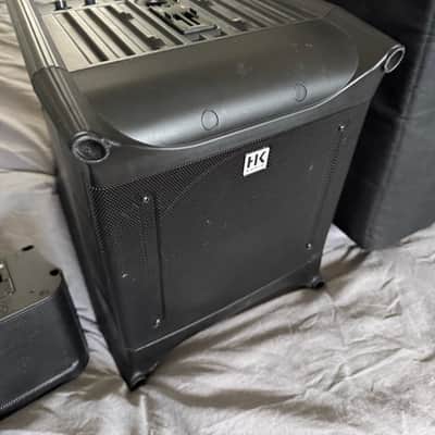 HK Audio Lucas Nano 300 Compact Stereo PA System with 3-Channel Mixer 2010s - Black image 3