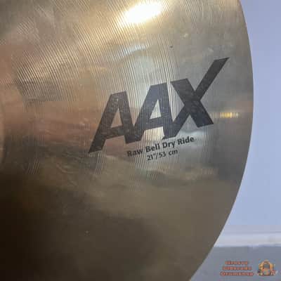 Sabian AAX 21” Raw Bell Dry Ride Cymbal image 2