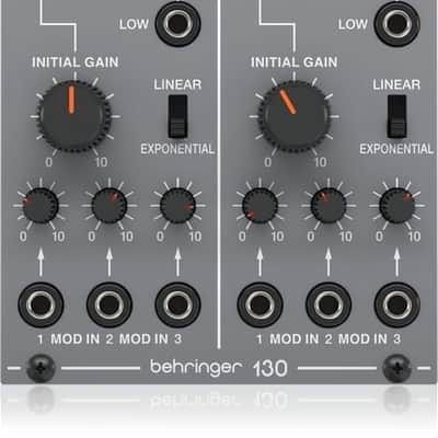 BEHRINGER 130 DUAL VCA MODULE : BRAND NEW :  [DETROIT MODULAR] image 1