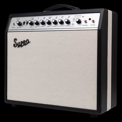 Supro 1825R Airwave 1x12" 25 Watt Guitar Combo Cab Sim - Black Tolex image 3