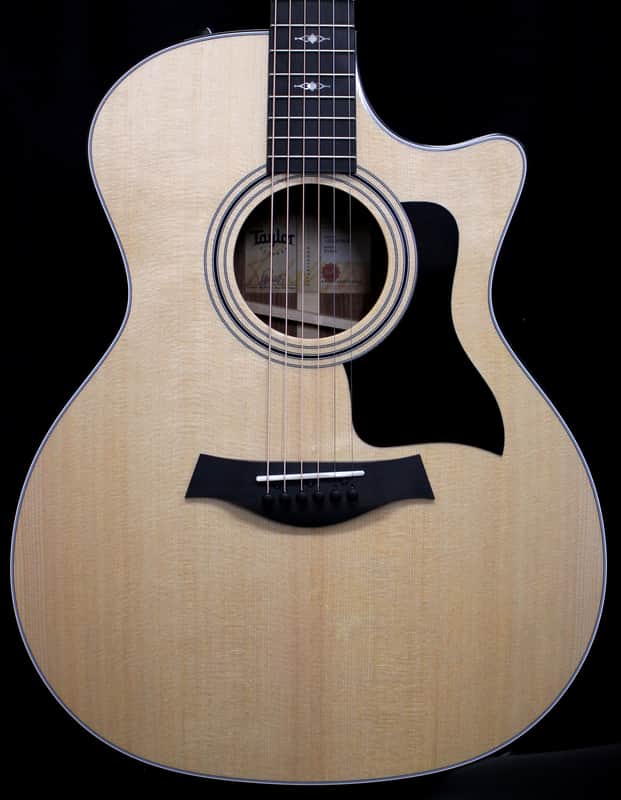 2023 Taylor 314ce V-Class Grand Auditorium Acoustic-Electric Guitar Natural w/Case image 1