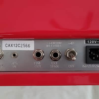 Fender Greta Pawn Shop Series 2-Watt 1x4" Guitar Combo 2012 - 2013 Red image 6
