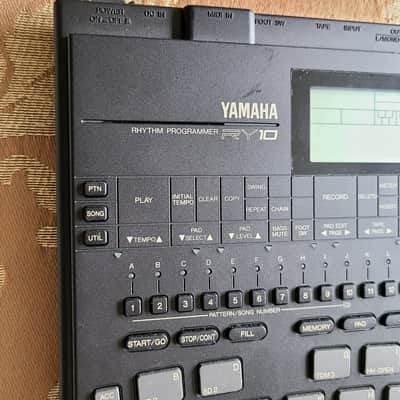 Yamaha RY10 drum machine with power supply, original manuals, box image 3