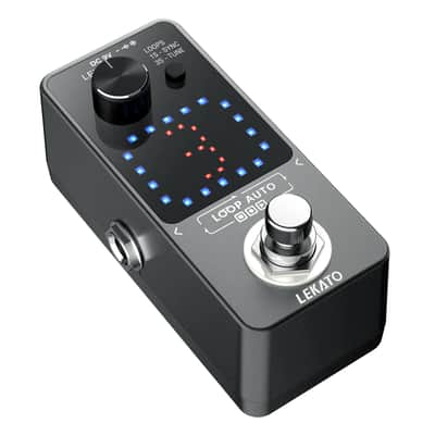 LEKATO Looper Guitar Effect Pedal 18 Mins 3 Slots Loop Auto Unlimited Overdubs Bild 2