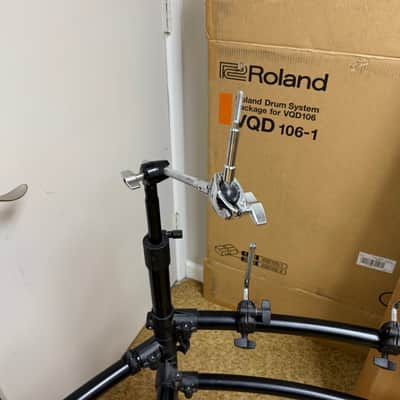 Roland MDS-9V V-Drum Rack Fully Loaded, 2 Cymbal Arms, 4 Pad Mounts - 091426 image 3