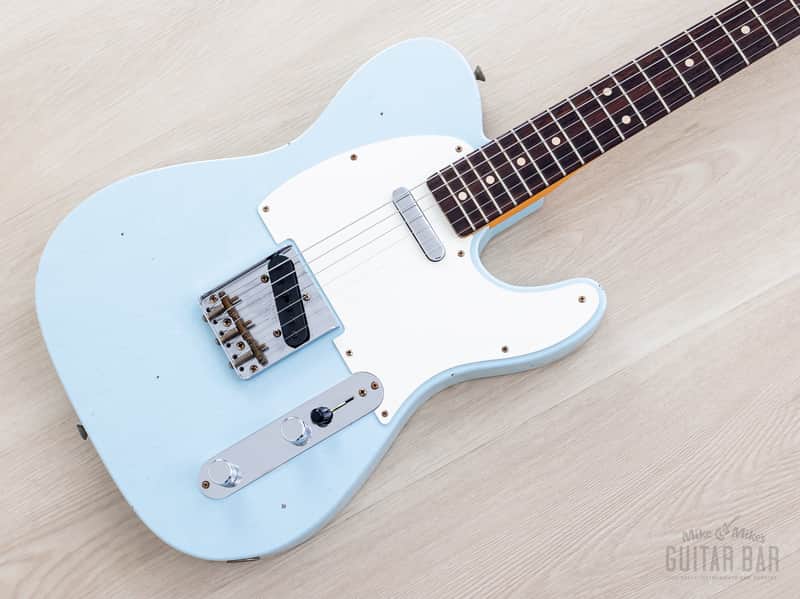 Fender Custom Shop '59 Telecaster Journeyman Relic Sonic Blue image 1