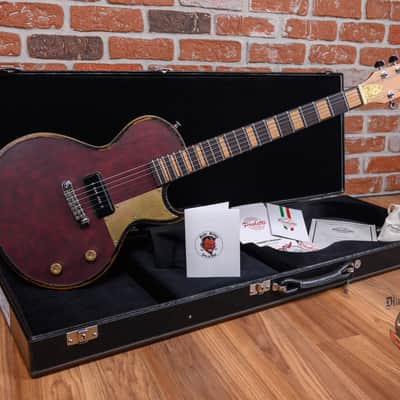 Paoletti Seicento Loft P90 Vampire Burgundy Leather Top 2024 w/OHSC image 2