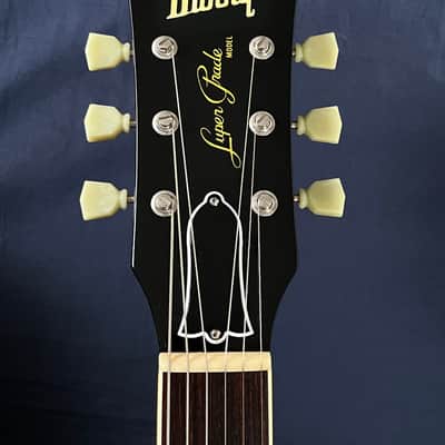Burny RLG 59 VH-1 PU The Revival 1988~1994 BLK Les Paul Std. FERNANDES MIJ Japan vintage image 3