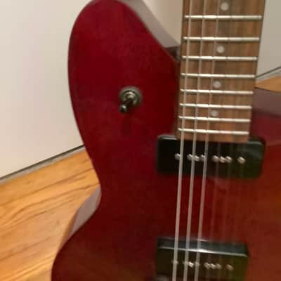 Washburn P290 1997 MIK Transparent Red Electric Guitar image 8